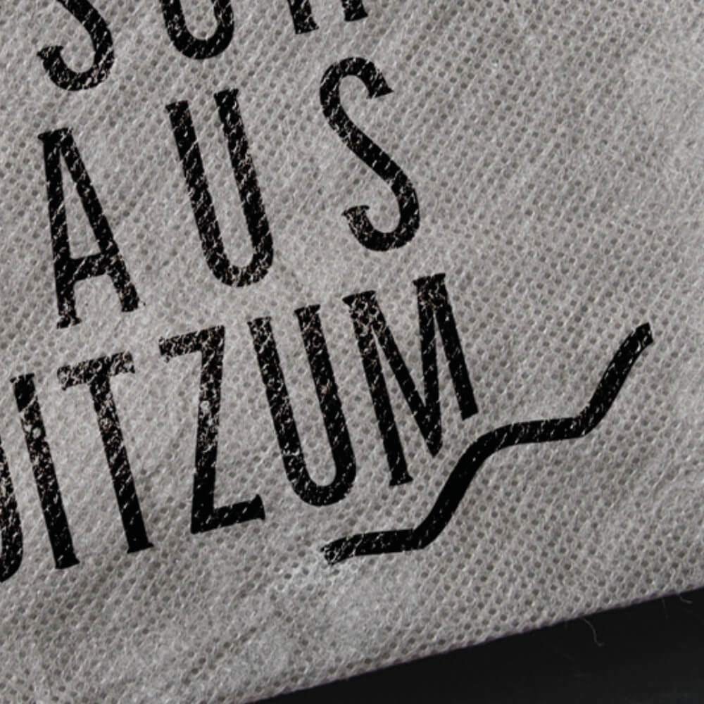 Fischhaus Ditzum Logo auf Textil